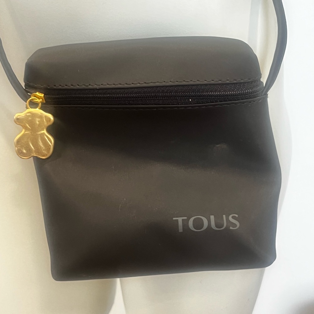 TOUS Crossbody Bag with Gold Accent